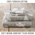 Home Fashion Designs Stratton Collection Extra Soft Printed 100% Turkish Cotton Flannel Sheet Set